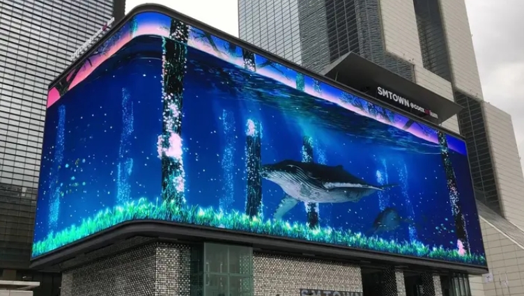 3d светодиодные экраны